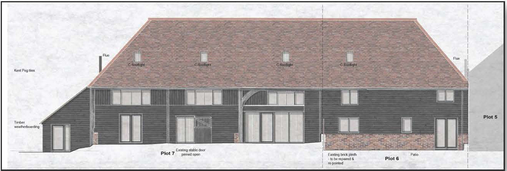Lot: 158 - REDEVELOPMENT OPPORTUNITY - PLANNING CONSENT FOR TWO NEW BUILD DWELLINGS AND SEVEN BARN CONVERSIONS - 